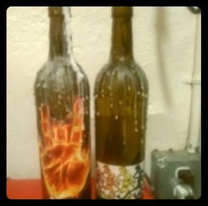 Grateful dead wine bottles
